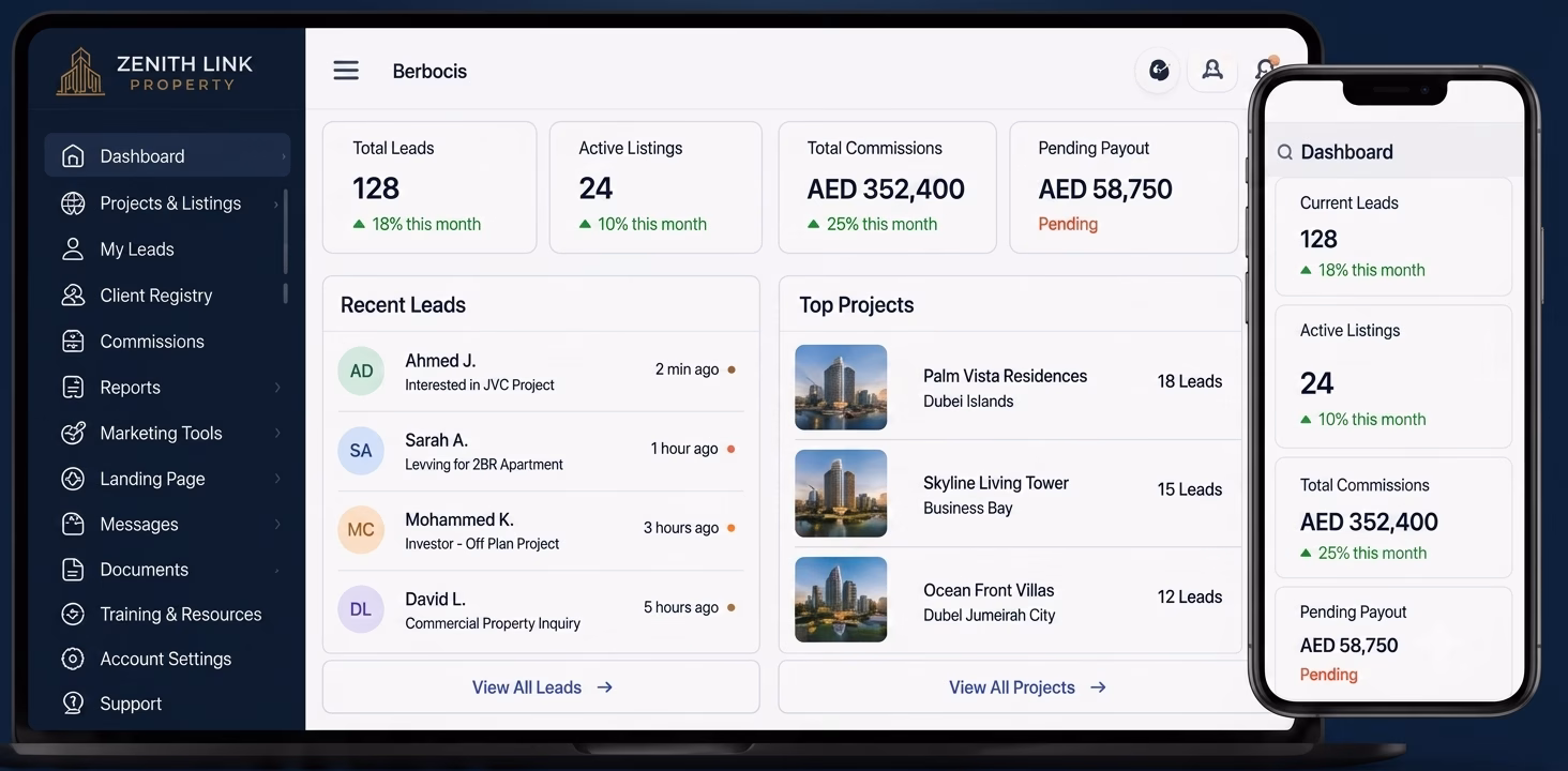 Dubai Real Estate Agents Collaboration